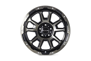 JAOS ADAMASBL518X7.5J +35 5H114.3 SMOKE POLISHED BLACK FOR  B900C876SPB