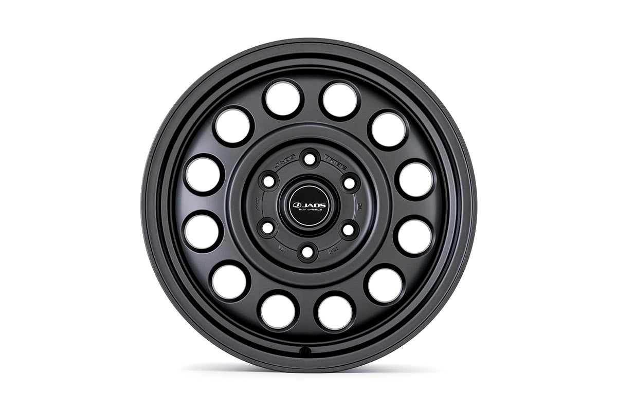 JAOS TRIBE 8.5x18 +55 6H139.7 MATTE GUNMETALLIC B949885MGM - Black