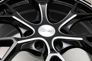 JAOS TRIBECLAW 17x8.0J 20 6H139.7 BLACK MILLING WHEEL FOR TOYOTA LAND CRUISER PRADO 120 B951780BM