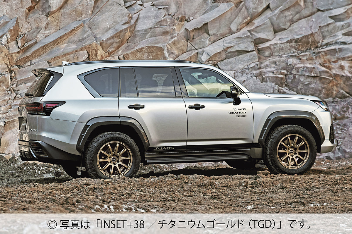 JAOS TRIBECROSS 20x9.0J 55 6H139.7 TITANIUM GOLD WHEEL FOR TOYOTA LAND CRUISER 300 B952090TGD