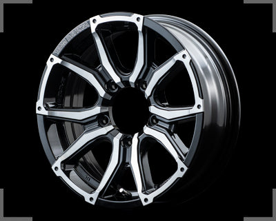 RAYS TEAM DAYTONA STX-J 16x5.5J +0 5x139.7 Black/Full DC x1