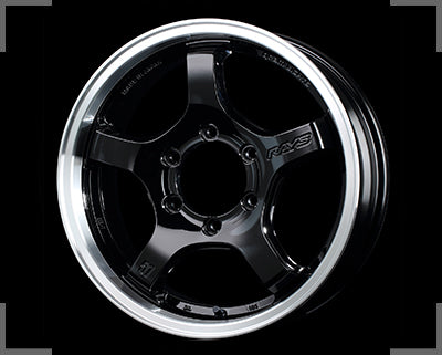 RAYS GRAM LIGHTS 57CR-X 17x6.5J +38 6x139.7 Black / Rim DC x1