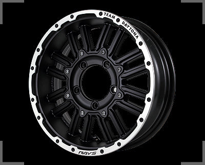 RAYS TEAM DAYTONA MRX.J 16x5.5J +0 5x139.7 Semigloss Black/Rim DC x1