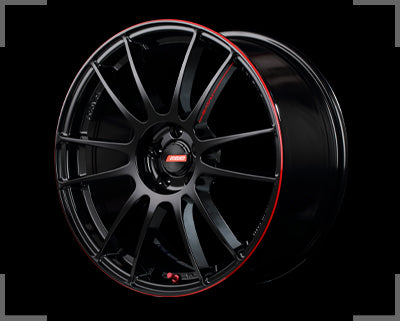 RAYS GRAM LIGHTS 57XTREME REVIT ED 17x7 +48(37) 5x100 blk & Mach E-pro Cort x1