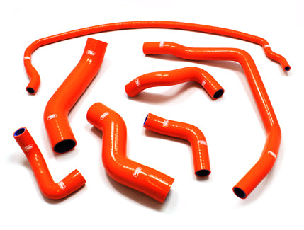 SAMCO SPORT COOLANT HOSE KIT ORANGE FOR BMW E81 E87 116I 40TCS616-C-ORANGE