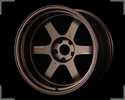 RAYS VOLK RACING TE37V MARK-II LIMITED MODEL 18x9.5J +22 5x120 Bronze x1