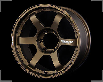 RAYS VOLK RACING TE37 LARGE P.C.D. Progressive 18x8J +30 6x139.7 Bronze x1