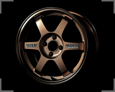 RAYS VOLK RACING TE37 13x6J +38 4x100 Bronze x1