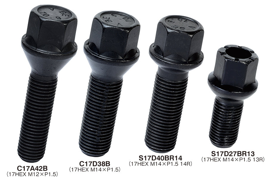 KYO-EI 17HEX 13R SPHERICAL SEAT (BLACK) M14xP1.5 S17D47BR13