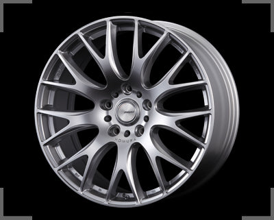 RAYS HOMURA 2x9G 22x10J +45(51) 5x150 Spark Plated Silver/Rim Edge DMC x1