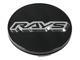RAYS VOLK RACING WHEEL ATTACHED CENTER CAP NO.1 VR CAP MODEL-03 BK-CHROME FOR  61000000005BK