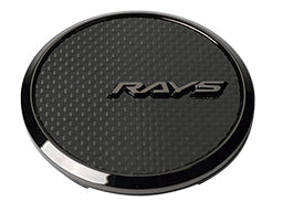 RAYS HOMURA WHEEL ATTACHED CENTER CAP NO.33 HOMURA 2X9 CAP LOW BK-CHROME-CB FOR  6102270900100