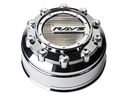 RAYS TEAM DAYTONA ATTACHED CENTER CAP NO.40 TEAM DAYTONA LARGE CAP CHROME FOR  61023883000CP