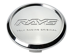 RAYS VOLK RACING WHEEL ATTACHED CENTER CAP NO.6 VR CAP MODEL-02 CHROME FOR  6100052300100