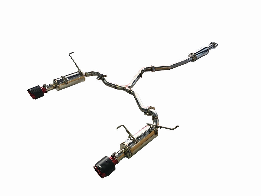 BLITZ NUR-SPEC CUSTOM EDITION EXHAUST SYSTEM CARBON FOR SUBARU LEVORG VN5 63194C