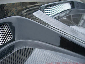 FEEL'S HONDA TWINCAM LIGHTWEIGHT BONNET (WITH AIR DUCT) TWILL WEAVE CARBON FOR HONDA ACCORD CF4 Feels-00044