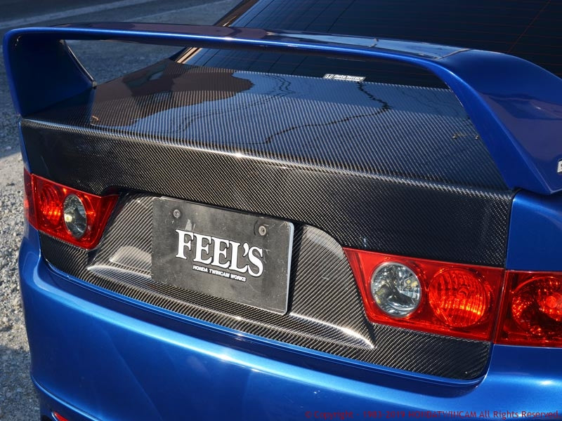 FEEL'S HONDA TWINCAM LIGHTWEIGHT TRUNK PLAIN WEAVE CARBON FOR HONDA ACCORD CL9 Feels-00115