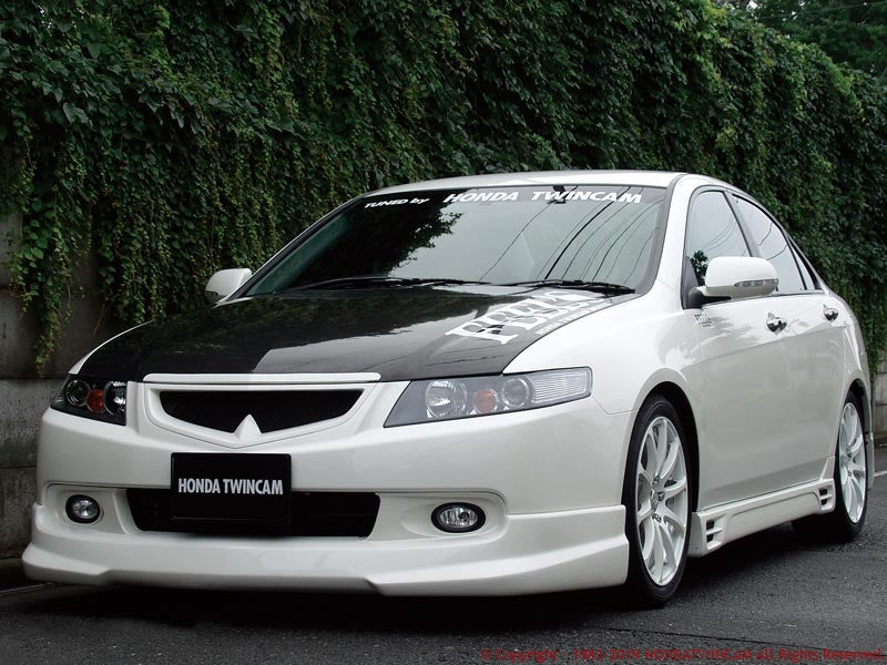 FEEL'S HONDA TWINCAM LIGHTWEIGHT BONNET (NORMAL SHAPE) TWILL WEAVE CARBON FOR HONDA ACCORD CL9 Feels-00104