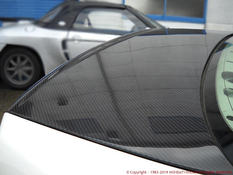 FEEL'S HONDA TWINCAM SPORTS TRUNK EURO TWILL WEAVE CARBON FOR HONDA ACCORD CL7 EURO R Feels-00119
