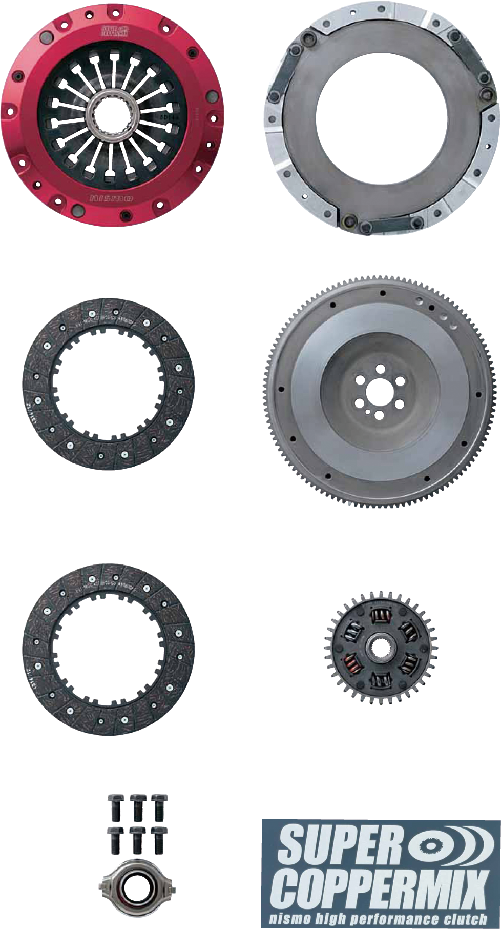 NISMO SUPER COPPERMIX TWIN COMPETITION CLUTCH  For Skyline GT-R BNR32 -93/2 RB26DETT 3002A-RR593-C