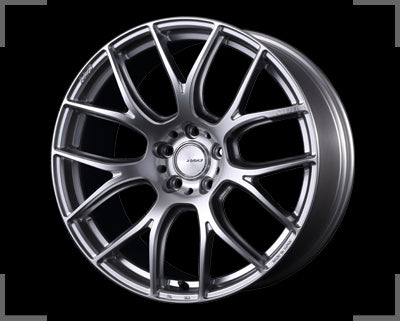 RAYS HOMURA 2X7AG 19x8J +38(37) 5x114.3 Spark Plated Silver x1