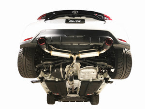 BLITZ NUR-SPEC CUSTOM EDITION STYLED EXHAUST CARBON For TOYOTA GR YARIS MXPA12 63197C