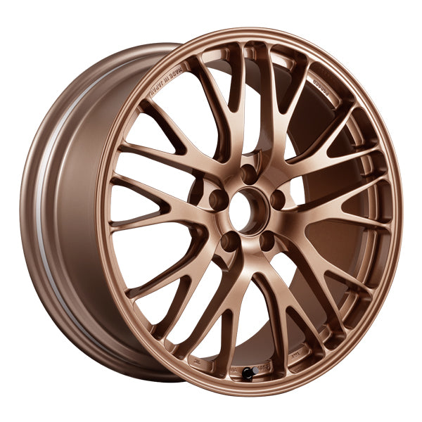 BRIDGESTONE POTENZA RW007 WHEEL 18X8 5X100 45 RACING COPPER GOLD RCG FOR  31111001