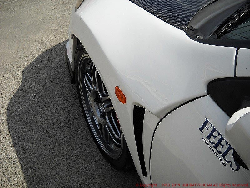 FEEL'S HONDA TWINCAM FRONT WIDE FENDER FRP FOR HONDA INTEGRA DC5 TypeR Feels-00715