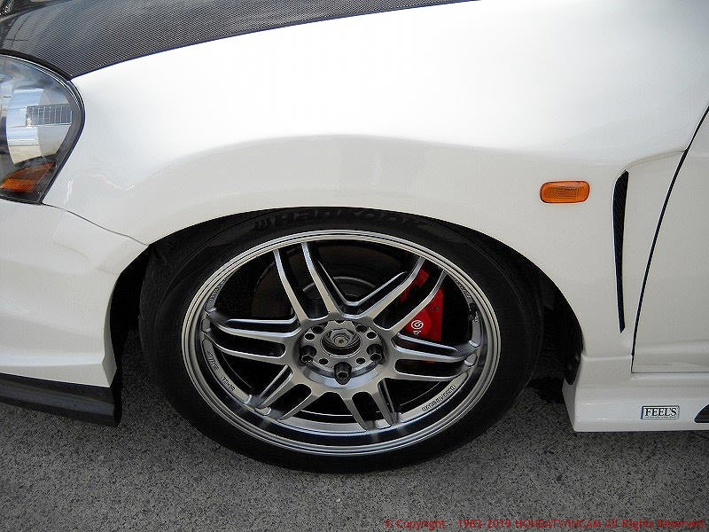 FEEL'S HONDA TWINCAM FRONT WIDE FENDER FRP FOR HONDA INTEGRA DC5