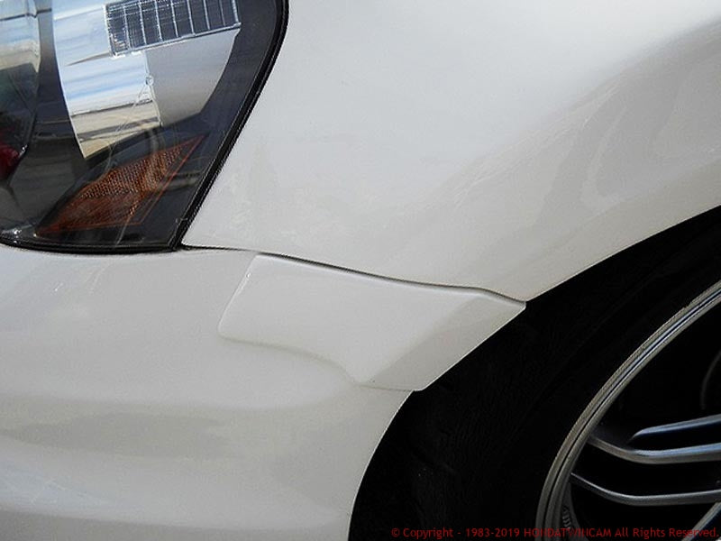FEEL'S HONDA TWINCAM FRONT WIDE FENDER FRP FOR HONDA INTEGRA DC5