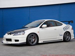 FEEL'S HONDA TWINCAM LIGHTWEIGHT BONNET (NORMAL SHAPE) TWILL WEAVE CARBON FOR HONDA INTEGRA DC5 TypeR Feels-00686