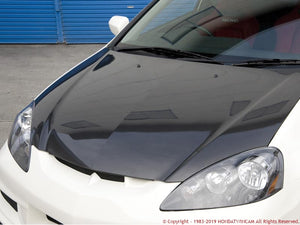 FEEL'S HONDA TWINCAM LIGHTWEIGHT BONNET (NORMAL SHAPE) FRP FOR HONDA INTEGRA DC5 TypeR Feels-00684