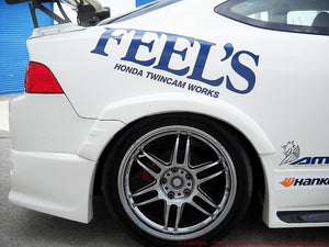 FEEL'S HONDA TWINCAM REAR OVER FENDER FRP FOR HONDA INTEGRA DC5 TypeR Feels-00716