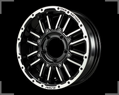 RAYS TEAM DAYTONA MRX.J 16x5.5J +0 5x139.7 Black/Full DC x1