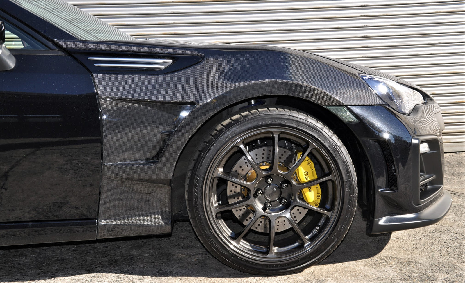 SYMS AERO FENDER FRP UNPAINTED FOR TOYOTA 86 ZN6 SUBARU BRZ ZC6 Y3000ZC003