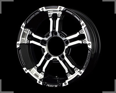 RAYS TEAM DAYTONA FDX-J 16x5.5J +0 5x139.7 Black/DC x1