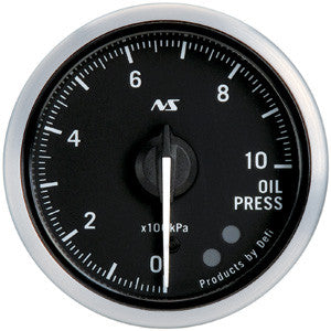 Defi Gauge Meter Advance RS Oil Pressure Meter (0kPa to 1000kPa) 52mm   DF13701