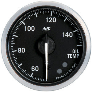 Defi Gauge Meter Advance RS Oil Temperature Meter (50 to 150 degrees C) 52mm   DF13901