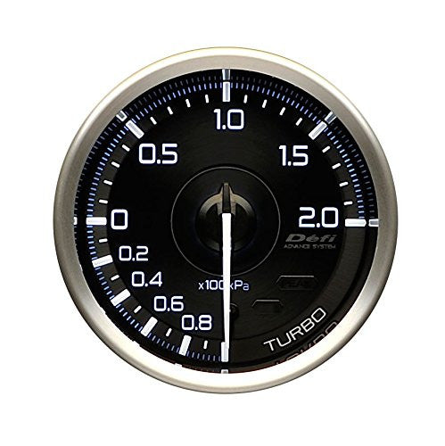 Defi Gauge Meter Advance A1 Turbo Boost Meter (-100kPa to +200kPa)  60mm  DF14801