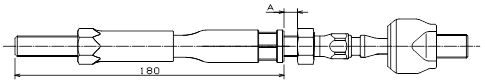 IKEYA FORMULA TIE ROD FOR NISSAN SKYLINE 2WD ER34 IFAC04002