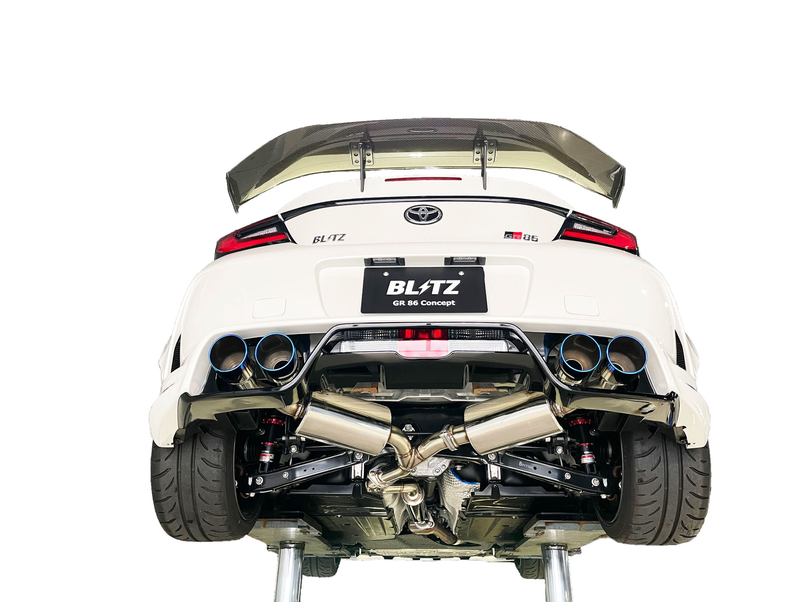 BLITZ NUR-SPEC CUSTOM EDITION EXHAUST SYSTEM VSR FOR TOYOTA GR86 ZN8 SUBARU BRZ ZD8 63202V