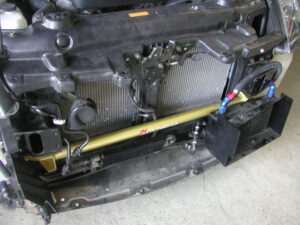 IKEYA FORMULA FRONT REINFORCING BAR FOR NISSAN FAIRLADY Z 350Z Z33 IFAE01001