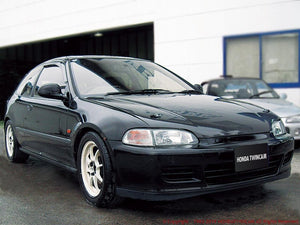 FEEL'S HONDA TWINCAM LIGHTWEIGHT BONNET TWILL WEAVE CARBON FOR HONDA CIVIC EG6 Feels-00433