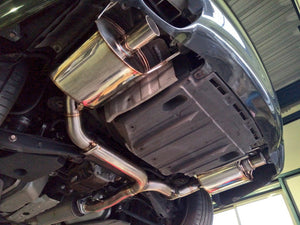 BADMOON RACING RPM REAR PIECE MODIFY MUFFLER EXHAUST FOR HONDA CIVIC FD2 BADMOONRACING-00001