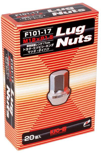 KYO-EI LUG NUT 17HEX BAG TYPE M12xP1.5 F101-17-20P