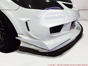 FEEL'S HONDA TWINCAM FRONT RACING UNDER PANEL WITH FINS FOR HONDA CIVIC FD2 TypeR Feels-00273