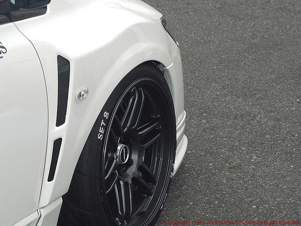 FEEL'S HONDA TWINCAM FRONT WIDE FENDER FOR HONDA CIVIC FD2 TypeR