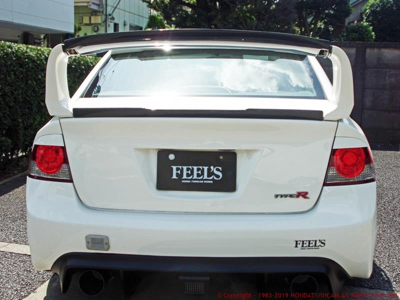 FEEL'S HONDA TWINCAM HIGH SIDE SPOILER TWILL WEAVE CARBON FOR
