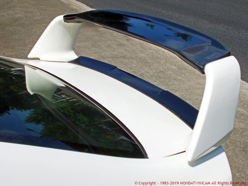 FEEL'S HONDA TWINCAM HIGH SIDE SPOILER TWILL WEAVE CARBON FOR