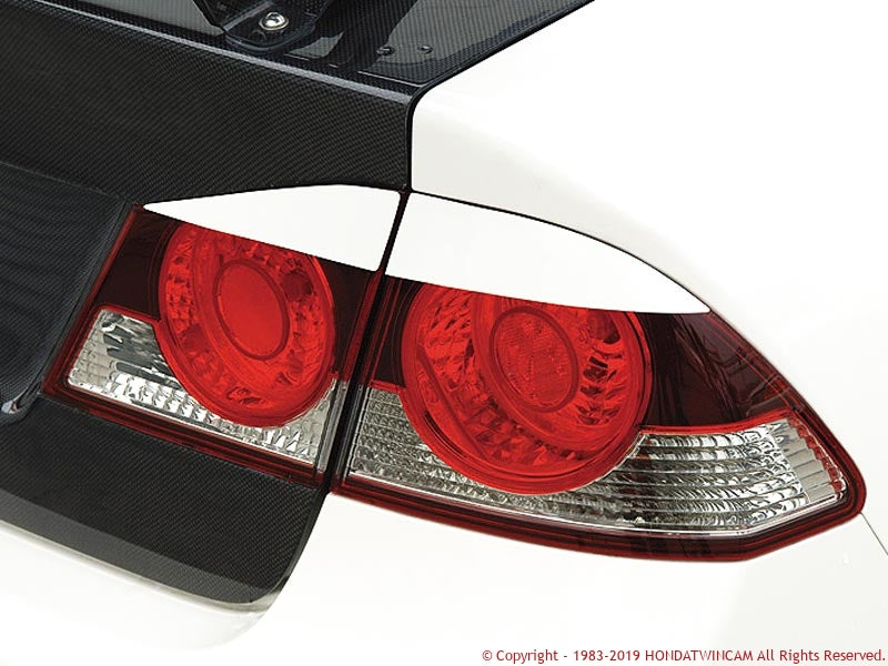 FEEL'S HONDA TWINCAM REAR TAIL EYELINE TWILL CARBON FOR HONDA CIVIC FD2 TypeR Feels-00292